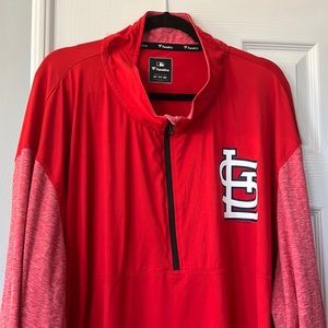 Fanatics mens St Louis cardinal zip up